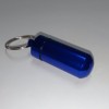 Chaveiro porta comprimidos - Azul Metalizado
